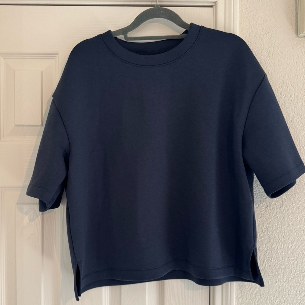 Old Navy Bounce Fleece Short Sleeve Top